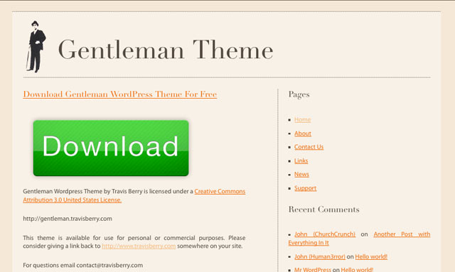 gentlemantheme